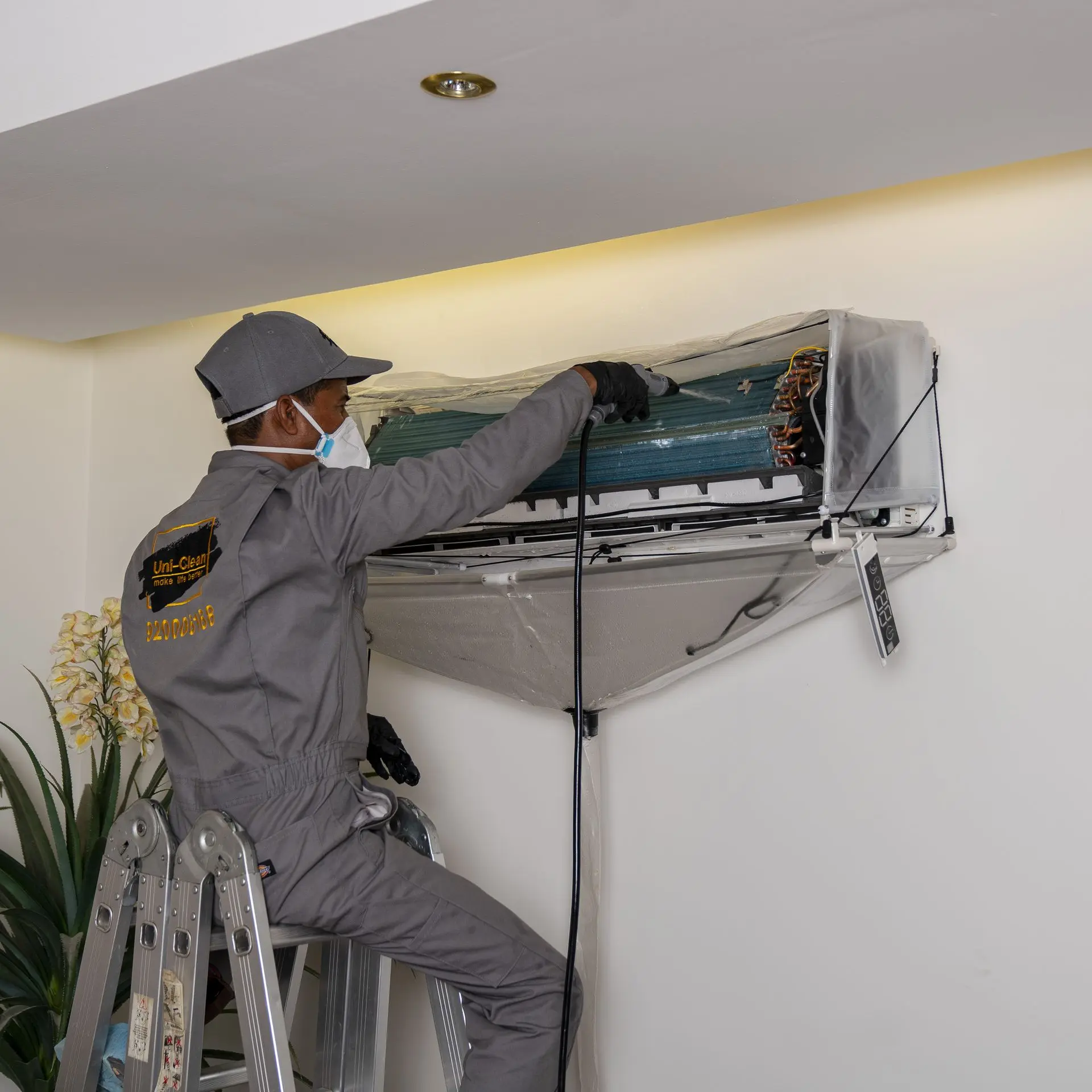 تنظيف المكيفات