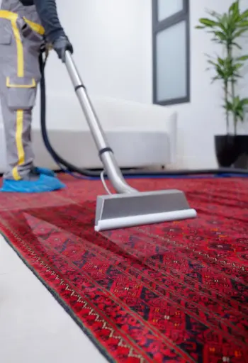 Steam cleaning in linear meters